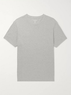 J.crew Mercantile Slim-fit Mélange Cotton-jersey T-shirt In Gray