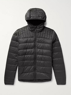 Canada Goose Brookvale Quilted Ripstop Hooded Down Jacket In Dark Gray