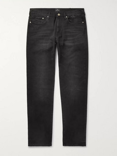 Ps By Paul Smith Slim-fit Tapered Denim Jeans In Charcoal