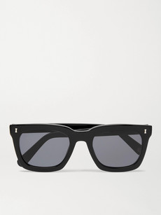 Cubitts Judd Square-frame Acetate Sunglasses In Black