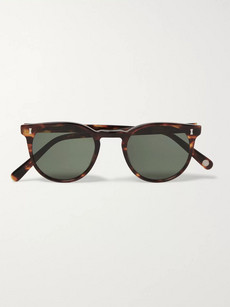 Cubitts Herbrand Round-frame Tortoiseshell Acetate Sunglasses