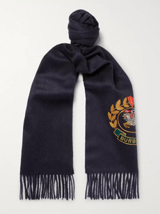 burberry embroidered scarf