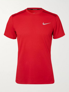 Nike Miler Dri-fit Mesh T-shirt - Red