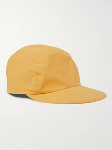Arpenteur Cotton-gabardine Baseball Cap In Yellow