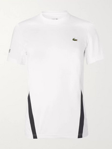 Lacoste Tennis Novak Djokovic Stretch In White