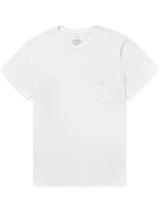 Save Khaki United Supima Cotton-jersey T-shirt In White