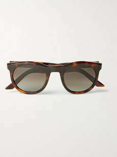 Kirk Originals Harvey Round-frame Tortoiseshell Acetate Sunglasses - Brown - One Siz