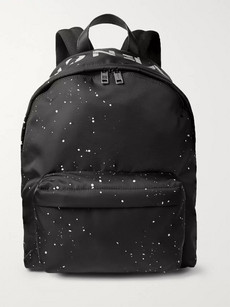 Givenchy Logo-print Canvas Backpack In Black