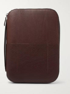 This Is Ground Mod Connoisseur Leather Tablet Case In Brown