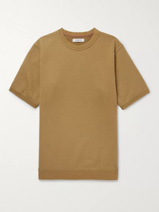 Nonnative Coach Loopback Cotton-blend Jersey Sweatshirt In Brown
