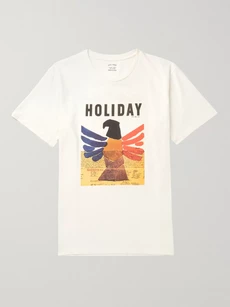 Holiday Boileau Printed Cotton In White