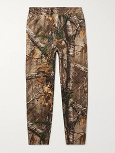 Stussy + Realtree Tapered Camouflage-print Fleece-back