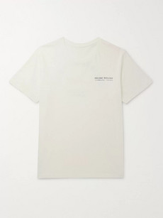 Holiday Boileau Printed Cotton-jersey T-shirt - White