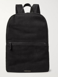 COMMON PROJECTS SUEDE BACKPACK
