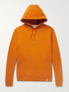 NORSE PROJECTS VAGN FLEECE-BACK COTTON-JERSEY HOODIE