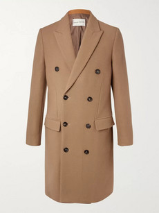 SALLE PRIVÉE IVES DOUBLE-BREASTED WOOL-BLEND OVERCOAT