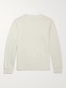 Mr P Loopback Cotton-jersey Sweatshirt In Ecru