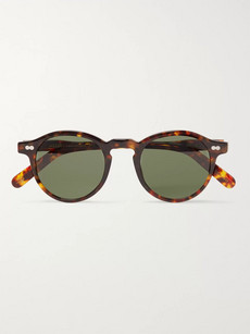 Moscot Miltzen Round-frame Tortoiseshell Acetate Sunglasses