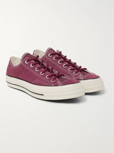 Converse Chuck 70 Ox Suede Sneakers In 