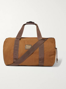 Filson Leather-trimmed Canvas Duffle Bag - Tan - One Siz