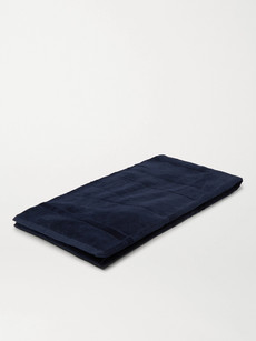 Vilebrequin Cotton-terry Beach Towel In Blue