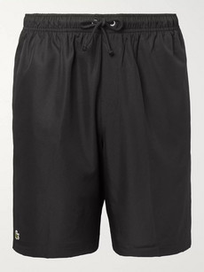 Lacoste Tennis Shell Tennis Shorts In Black