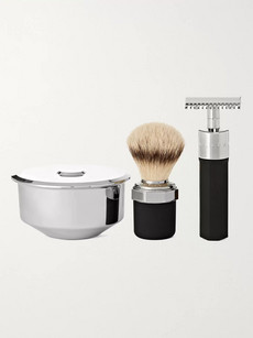 Marram Co Chrome-plated Safety Razor Shaving Set In Colorless