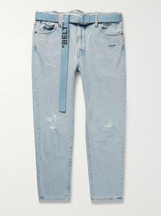 off white denim jeans mens