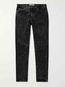 Givenchy Distressed Denim Jeans In Gray