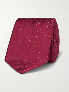 Paul Smith 6cm Pin-Dot Silk-Faille Tie