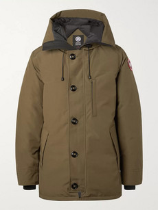 Canada Goose Chateau Shell Hooded Down Parka In Military Green