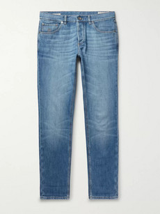 Brunello Cucinelli Slim-fit Denim Jeans In Blue