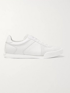 GIVENCHY SET3 FULL-GRAIN LEATHER AND SUEDE SNEAKERS