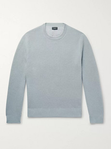 Club Monaco Cashmere Sweater In Light Blue