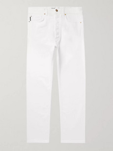 Versace Denim Jeans In White