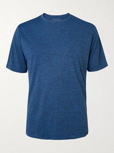Patagonia Mélange Capilene Jersey T-shirt In Blue