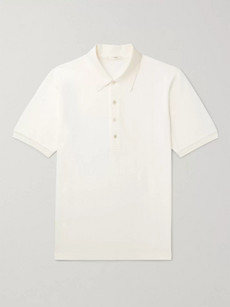 The Row Noel Cotton-Piqué Polo Shirt