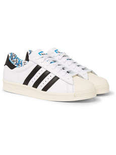 Adidas Consortium + Have A Good Time Superstar Leather Sneakers - White ...