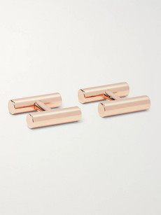 Alice Made This Kiston Rose Gold-plated Cufflinks