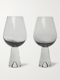 TOM DIXON TANK SET OF TWO DÉGRADÉ WINE GLASSES