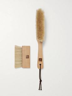 Japan Best Clothes Brush Set In Brown