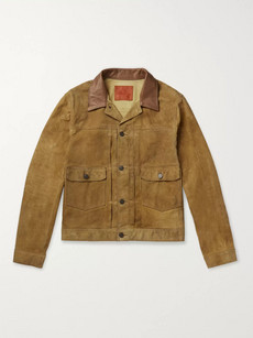 Rrl Leather In Brown | ModeSens