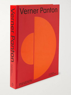 Phaidon Verner Panton Hardcover Book In Red