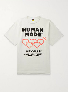 Human Made Men's 1712 Hearts Graphic Logo T-shirt In White | ModeSens