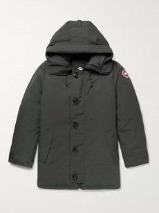 Canada Goose Chateau Shell Hooded Down Parka In Volcano