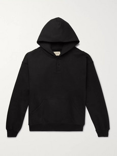 FEAR OF GOD OVERSIZED LOOPBACK COTTON-JERSEY HOODIE