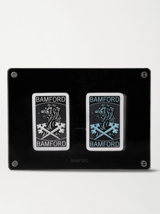 BAMFORD WATCH DEPARTMENT TWO-PACK ILLUSTRATED PLAYING CARDS DECKS