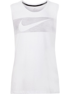 Nike Breathe Hyper Dry Dri-fit Tank Top In White