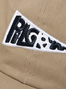 Pilgrim Surf + Supply Logo-appliquéd Eco-twill Baseball Cap In Neutrals