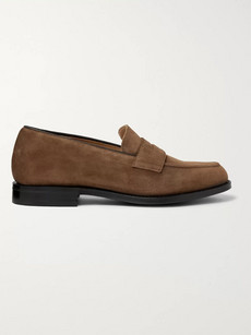 Church's Netton Polished-leather Penny Loafers In Brown